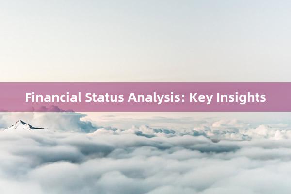 Financial Status Analysis: Key Insights